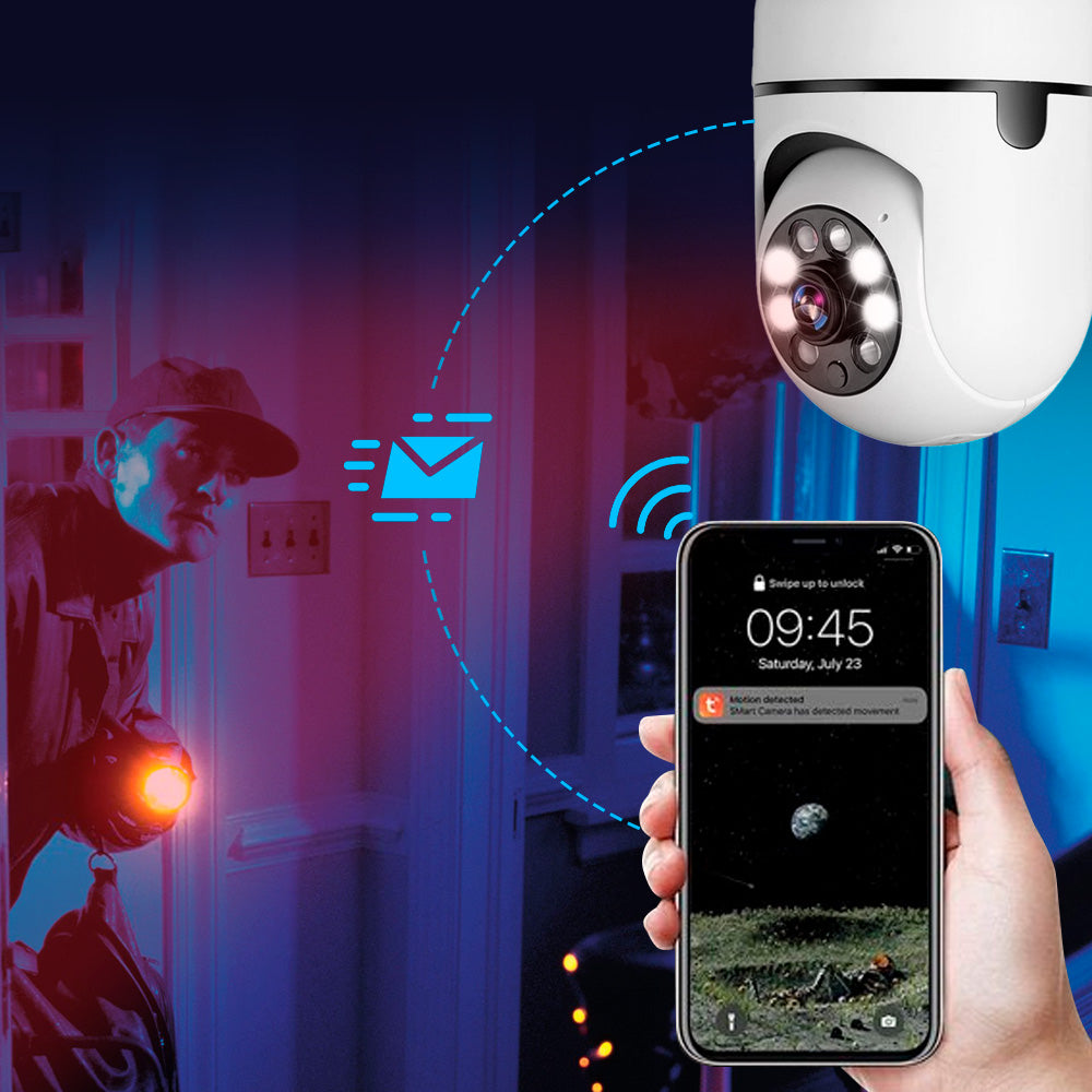 BulbWatcher™️ - Wireless Smart Security Cam