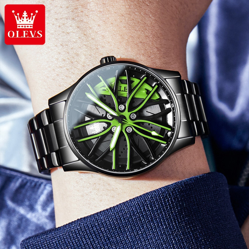 Luxury Car Rim Watches