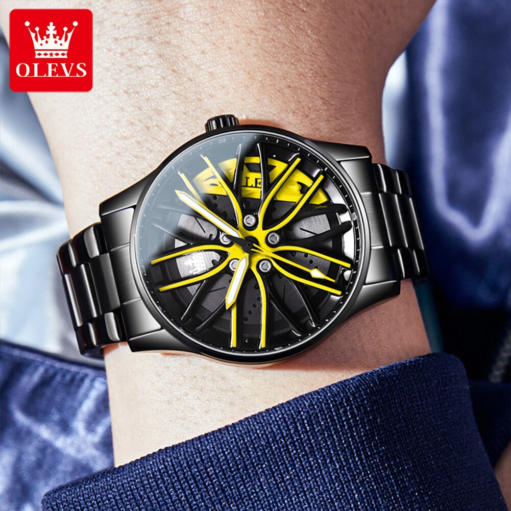 Luxury Car Rim Watches
