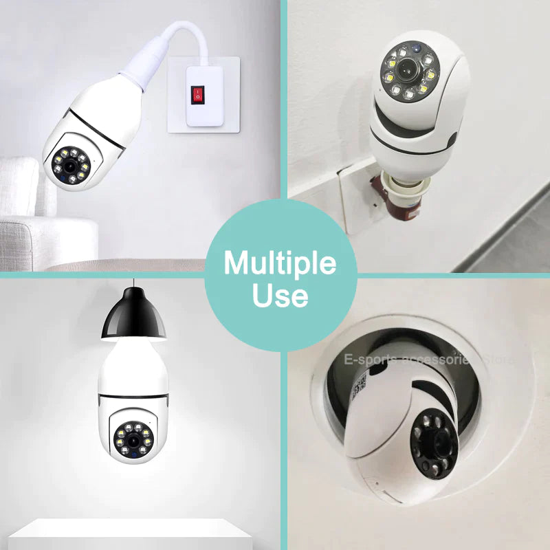 BulbWatcher™️ - Wireless Smart Security Cam